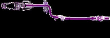 IV Extension Set Needle-Free Port Small Bore 7 Inch Tubing - B33339