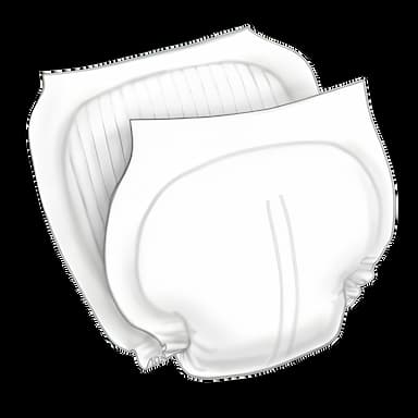 Incontinence Liner Wings™ 13 X 24 Inch Heavy Absorbency Superabsorbant Core One Size Fits Most