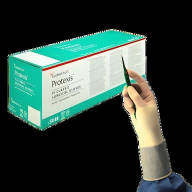 Surgical Glove Protexis™ PI Classic Size 6 Sterile Polyisoprene Standard Cuff Length Smooth Ivory Not Chemo Approved