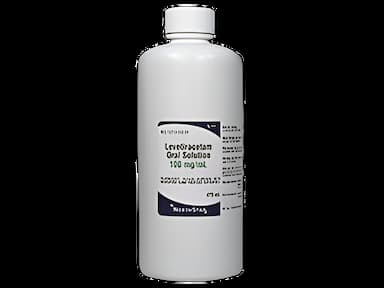 Levetiracetam 100 mg / mL Solution Bottle 473 mL (16 oz.) - 16714035801
