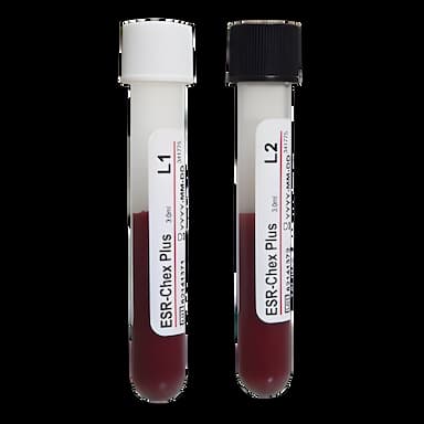 ESR-Chex™ Plus Hematology Control Set Level 1, 2 - 12x3 mL