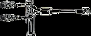 IV Extension Set Interlink® Needle-Free Port Standard Bore 5 Inch Tubing Without Filter - 2N3376