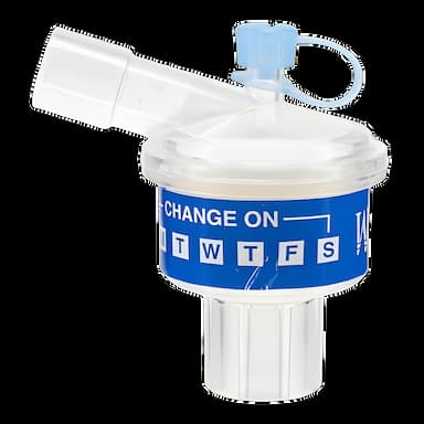 Heat and Moisture Exchanger with Filter Westmed™ 28.4 mg H₂0 (@ Vt 500 mL) 2.29 cm H₂0 (0.25 @ 8 LPM) @ 30 LPM