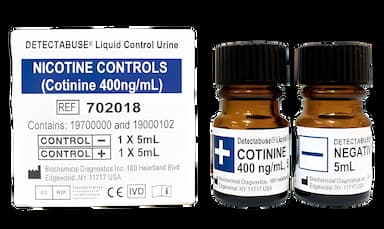Detectabuse® Nicotine Control Set for Drugs of Abuse Testing - Positive/Negative Levels