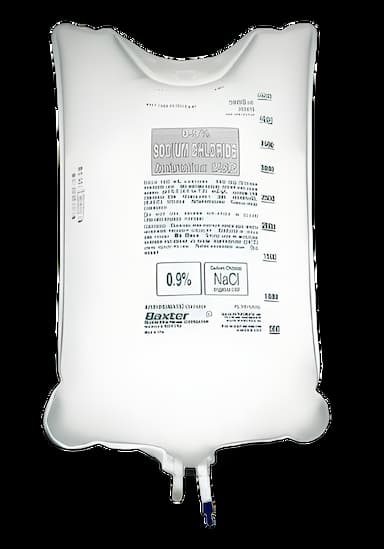 Irrigation Solution 0.9% Sodium Chloride, Preservative Free Not for Injection Flexible Bag 5,000 mL