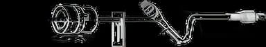 IV Extension Set Needle-Free Port Standard Bore 19 Inch Tubing Without Filter - 2C8891