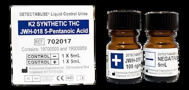 Detectabuse® Synthetic THC Control Set for Drugs of Abuse Testing - Positive/Negative Levels