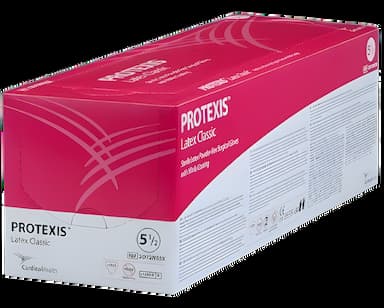 Surgical Glove Protexis™ Latex Classic Size 5.5 Sterile Latex Standard Cuff Length Smooth Cream Not Chemo Approved