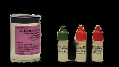 Control Set Sure-Vue® hCG Negative / Low Positive / High Positive 5 mL
