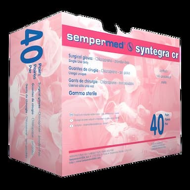 Surgical Glove Sempermed® Syntegra CR Size 7 Sterile Polyisoprene Standard Cuff Length Fully Textured Ivory Not Chemo Approved