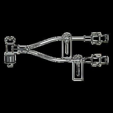 IV Extension Set Mini Bifuse* 7 Inch Tubing Without Filter