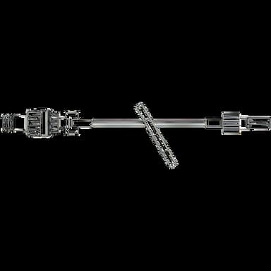 Baxter® IV Extension Set with Needle-Free Port, Micro Bore, 7.7 Inch, Sterile