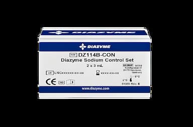 Electrolyte Control Set Diazyme Sodium 2 Levels 2 X 3 mL