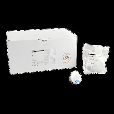 Heat and Moisture Exchanger with Filter AirLife® HMEF 750/S 30 mg H20 / L @ 500 VT 0.09 k/Pa / 2.2 cm H20