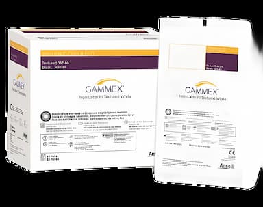 Surgical Glove GAMMEX® Non-Latex PI Textured Size 8.5 Sterile Polyisoprene Standard Cuff Length Fully Textured White Chemo Tested