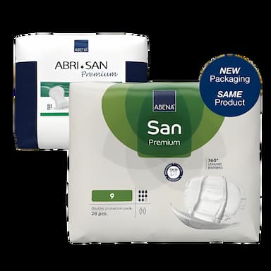 Abri-San Premium Incontinence Liner, 28 Inch, Moderate Absorbency, Level 9