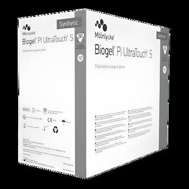 Surgical Glove Biogel® PI UltraTouch® S Size 8 Sterile Polyisoprene Standard Cuff Length Smooth Opaque Beige Chemo Tested