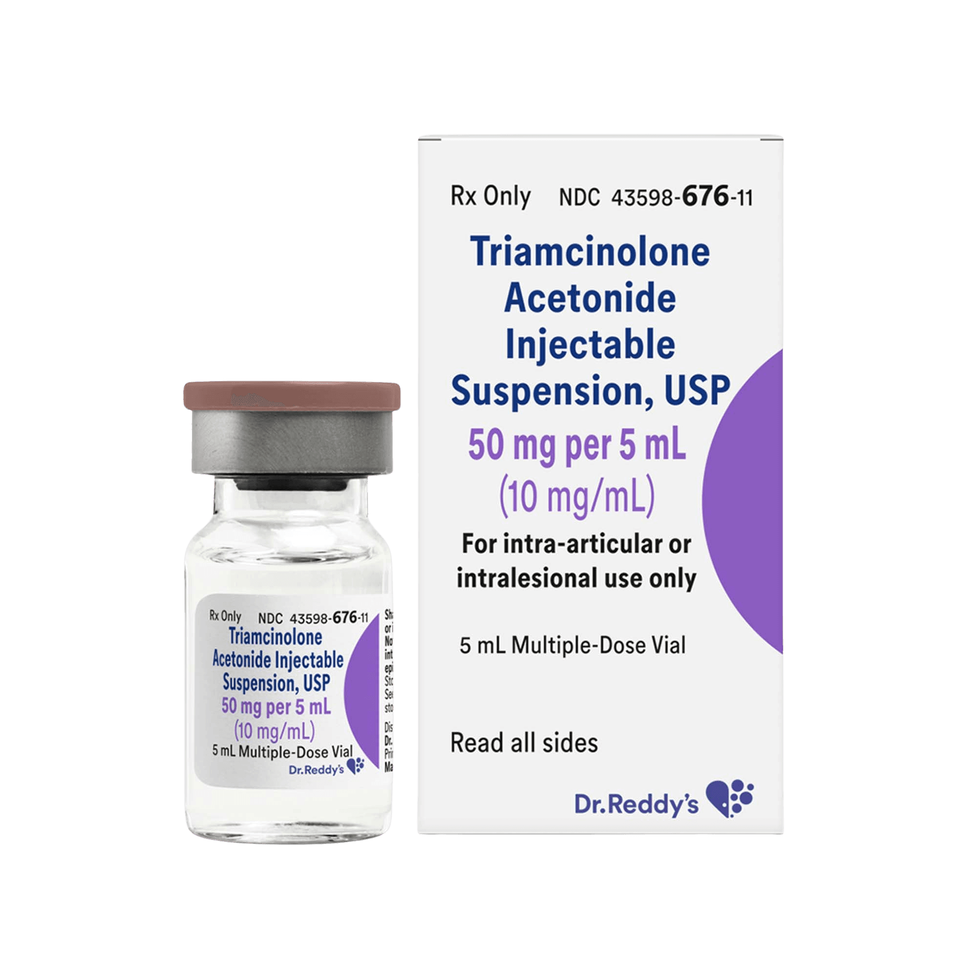 Triamcinolone Acetonide 10 mg / mL Injection 5 mL Vial