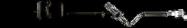 IV Extension Set Needle-Free Port 18 Inch Tubing