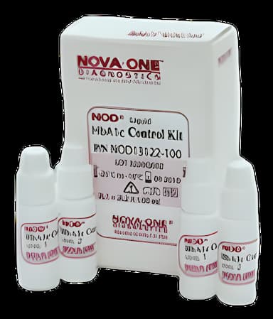 Diabetes Management Test Control Set Nova-one™ Hemoglobin A1c (HbA1c) 2 Levels 4 X 1 mL