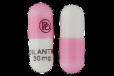 Dilantin® Extended Phenytoin Sodium 30 mg Capsule Bottle 100 Capsules