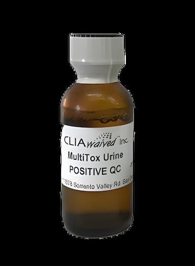 MultiTox Drugs of Abuse Urinalysis Control Set for Laboratory Precision Monitoring