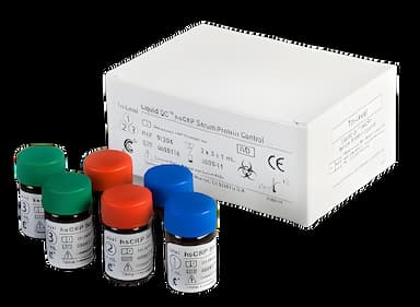 Immunochemistry / Specific Protein Test Control Set Liquid QC™ High-Sensitivity C-Reactive Protein (hsCRP) 3 Levels 2 X 3 X 1 mL