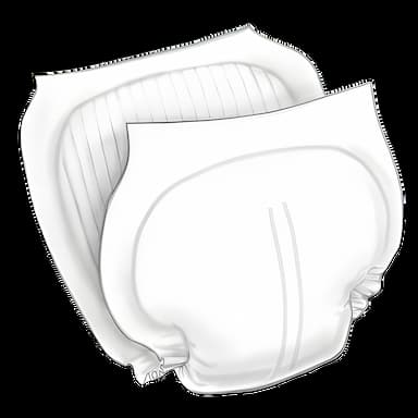 Incontinence Liner Wings™ 14 X 26 Inch Heavy Absorbency Superabsorbant Core One Size Fits Most