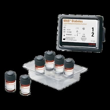 Assayed Control Set MAS™ Diabetes Level 1, 2 6 X 1 mL