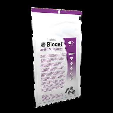 Surgical Glove Biogel® Optifit™ Orthopaedic Size 7 Sterile Latex Standard Cuff Length Micro-Textured Straw Not Chemo Approved