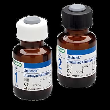 Unassayed Control Set Liquichek™ Chemistry Analytes Bi-Level 2 X 10 mL