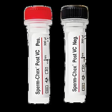 Control Set Sperm-Chex® Post VC Positive Level / Negative Level 2 X 300 µL