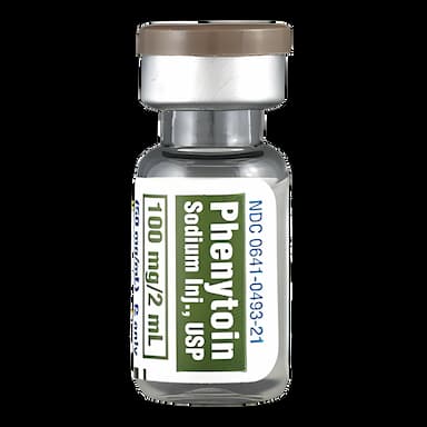 Phenytoin Sodium, Preservative Free 50 mg / mL Injection Single-Dose Vial 2 mL - 1016670