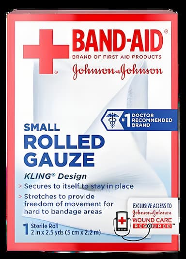 Band-Aid® Conforming Bandage 2 Inch X 2-1/2 Yard Sterile Polyester/Rayon Roll