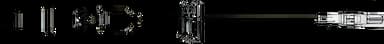 IV Extension Set Small Bore 8 Inch Tubing - SC9016