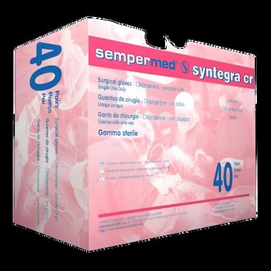 Surgical Glove Sempermed® Syntegra CR Size 6 Sterile Polyisoprene Standard Cuff Length Fully Textured Ivory Not Chemo Approved