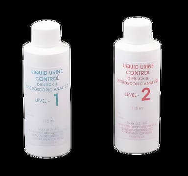Kenlor Liquid Dipstick/Microscopic Urine Control Set - Level 1 & 2, 2 X 115 mL