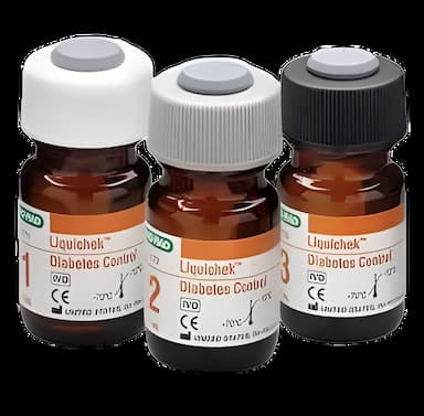 Diabetes Management Test Control Set Liquichek™ Hemoglobin A1C Level 1, 2, 3 3 X 1 mL