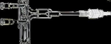 IV Extension Set Standard Bore 5 Inch Tubing Sterile