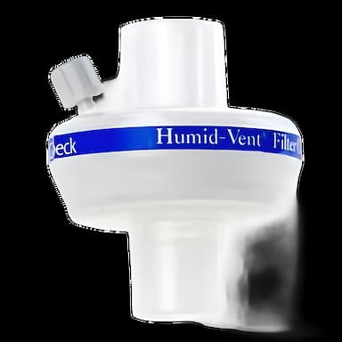 Heat and Moisture Exchanger with Filter Humid-Vent™ 30, Vt = 1.0 L 1.8 @ 60 LPM - RGH940U