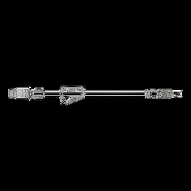 IV Extension Set MedSource Needle-Free Port 6 Inch Tubing Without Filter Sterile - MS-83091