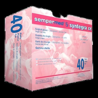 Surgical Glove Sempermed® Syntegra CR Size 6.5 Sterile Polyisoprene Standard Cuff Length Fully Textured Ivory Not Chemo Approved