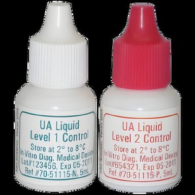 AimStrip® Urinalysis Control Set - Positive/Negative Level, 6 x 10 mL