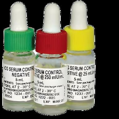 Fertility Test Control Set Human Chorionic Godadotropin (hCG) Serum 3 Levels 3 X 5 mL