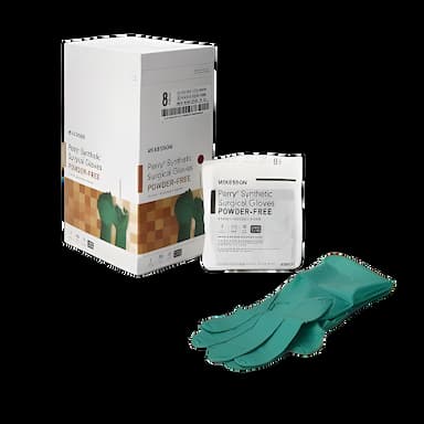McKesson Perry Performance Plus Surgical Gloves, Size 8.5, Sterile, Polychloroprene, Chemo Tested