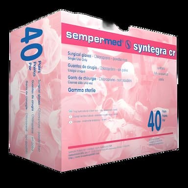 Surgical Glove Sempermed® Syntegra CR Size 7.5 Sterile Polyisoprene Standard Cuff Length Fully Textured Ivory Not Chemo Approved