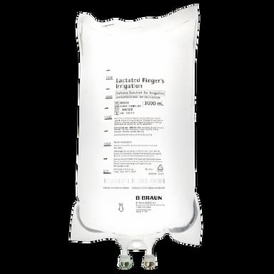 TITAN XL™ Irrigation Solution Lactated Ringer's Solution Not for Injection Flexible Bag 3,000 mL