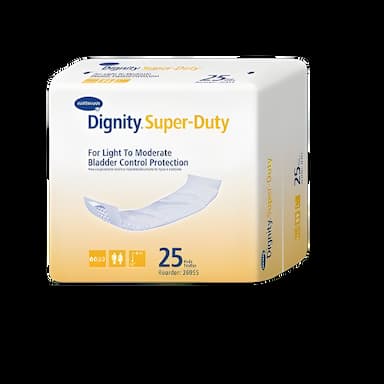 Incontinence Liner Dignity® Super-Duty 4 X 12 Inch Moderate Absorbency Polymer Core One Size Fits Most