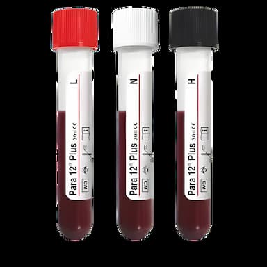 Hematology Control Set Para 12® Extend Low Level / Normal Level / High Level 3 X 3 mL