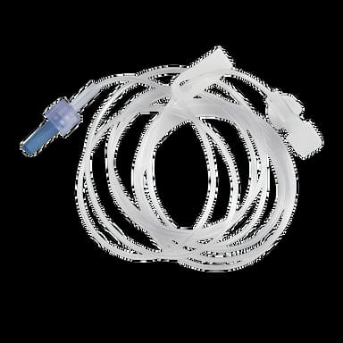 McKesson Small Bore IV Extension Set 60 Inch Tubing - MS404, Sterile, Latex-Free